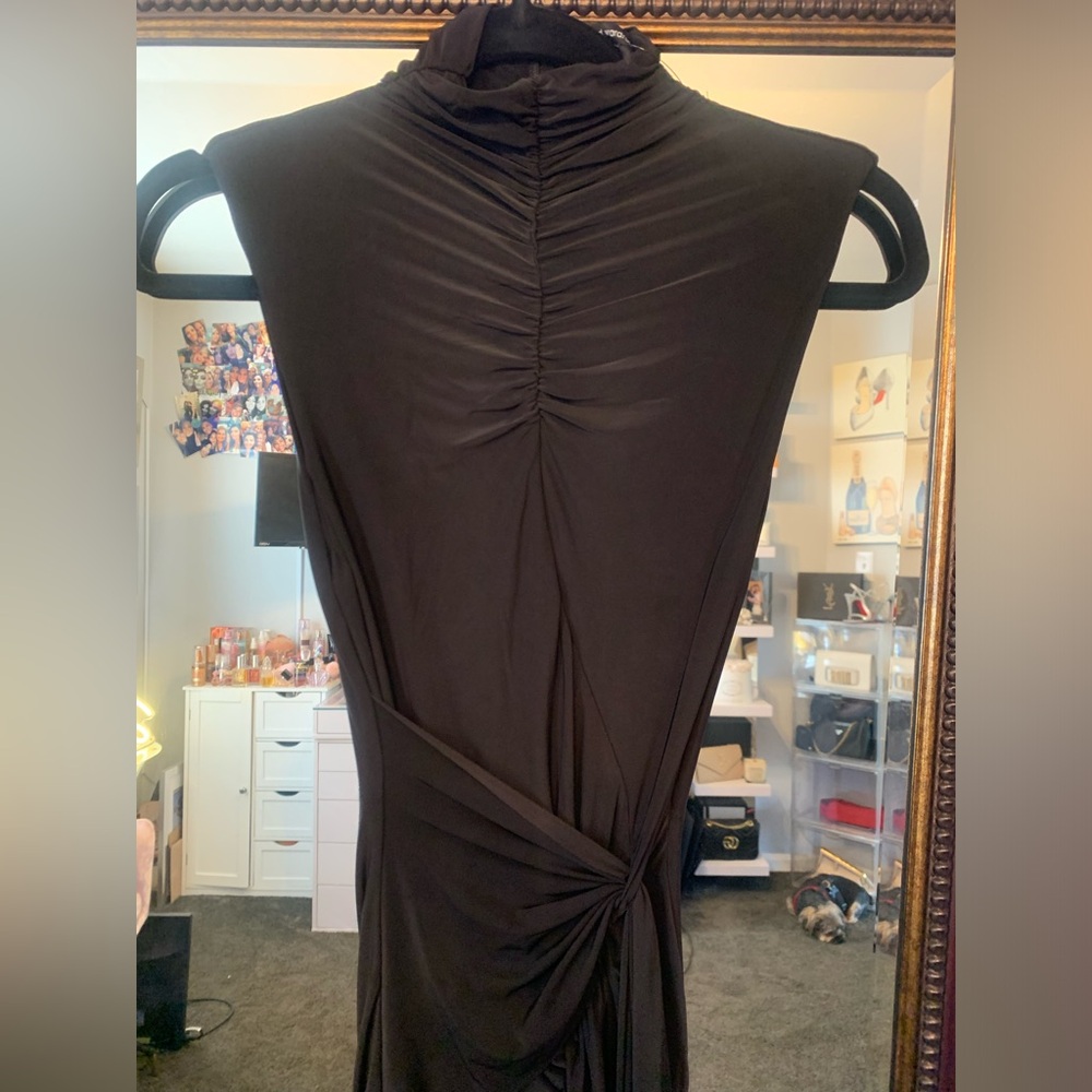 NAKED WARDROBE RUCHED DRAPED MAXI DRESS IN SIZE SMALL - Picture 6 of 11